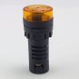 Yellow LED Indicator Light with Buzzer 220VAC &Acirc;&plusmn;10% 22mm Diameter  60mm Height
