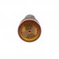 Yellow LED Indicator Light with Buzzer 220VAC &Acirc;&plusmn;10% 22mm Diameter  60mm Height