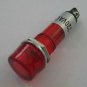 2 PCS Indicator Light 2 Pins Red 220V Signal Lamp 7mm Mounting Hole Round XD7-1