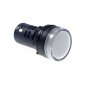 10 PCS White LED Power Indicator Signal Light 380VAC 22mm Diameter  50mm Height
