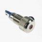2PCS 8mm OD 6V Yellow Metal Indicator LED Signal Light Water Proof IP67