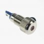 2PCS 8mm OD 6V White Metal Indicator LED Signal Light Water Proof IP67