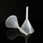 lot8 75mm plastic funnel for kitchen&lab long stem