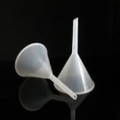 lot2 90mm plastic funnel for kitchen&lab long stem
