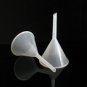 lot5 90mm plastic funnel for kitchen&lab long stem