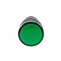Green LED Power Indicator Signal Light 380VAC 50mm Height 22mm Diameter