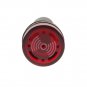 Red LED Indicator Light with Buzzer 24VDC 22mm Diameter  60mm Height