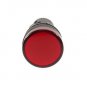 Red LED Power Indicator Signal Light 24VDC 22mm Diameter 50mm Height