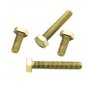 (10) Metric Thread M8*30mm Brass Outside Hex Screw Bolts