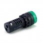 Green LED Indicator Light with Buzzer 24VDC 20mm Diameter  60mm Height