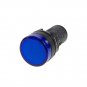 Blue LED Power Indicator Signal Light 12VDC 20mm Diameter 50mm Height