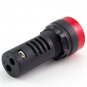 10 PCS Red LED Indicator Light with Buzzer 380VAC 22mm Diameter  60mm Height