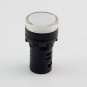 10 PCS White LED Power Indicator Signal Light 220VAC 22mm Diameter  50mm Height