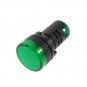 10 PCS Green LED Power Indicator Signal Light 12VDC 50mm Height 22mm Diameter