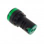 10 PCS Green LED Power Indicator Signal Light 110VAC 50mm Height 22mm Diameter
