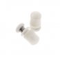 (2) 20mm-27mm Dia Straight Pole Shower Bath Door Rollers Runners Wheels Pulleys