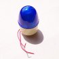 110VAC Blue MINI Beacon Warning Signal Light Lamp Spiral Fixed