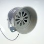 1PCS 110VAC Gray MS-290 Mini Plastic Industrial Alarm Sound Motor Siren 130dB
