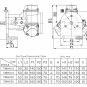 New Air Drive Pneumatic Radial Piston 14mm Shaft Motor 0.2HP 900RPM Mixer DIY