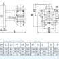 New Air Drive Pneumatic Radial Piston 14mm Shaft Motor 0.2HP 900RPM Mixer DIY