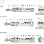SMC Type CDJ2B16-45 Mini Pneumatic Cylinder Double Acting 16-45mm