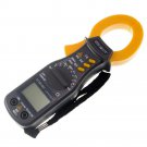 Battery Powered Volt Amp Ohm Meter Digital Clamp Multimeter DM3218+