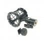 Universal Microphone Shock Mount Suspension mount with Hot shoe