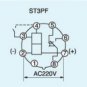 1PCS 24VAC Power off delay timer time relay 0-5min with PF083A Socket Base