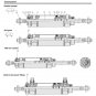 SMC Type Double Acting Double Rod CDM2WB25-150 Mini Pneumatic Cylinder
