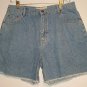St John's Bay Boy's Sz 18 Waist 34 Med Wash Blue Denim Relaxed Fit Jean Shorts