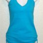NEW Lisa International Small 4 6 Medium 8 10 Turquoise Aqua Tank Shell