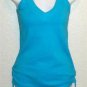 NEW Lisa International Small 4 6 Medium 8 10 Turquoise Aqua Tank Shell