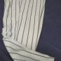 Wilson Light Gray Black Pinstriped Unisex Youth Baseball Uniform Pants Small S