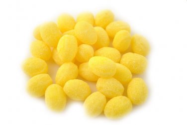 Sanded Lemon Drops Old Fashioned Hard Candy, 25 LB
