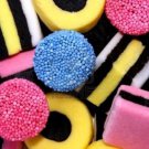 Licorice All sorts Gustaf's  4X6.6 LBS PER CS