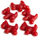 RED  LICORICE SCOTTIE DOGS BY GIMBALs