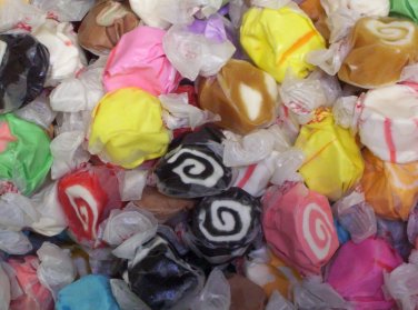 ASSORTED SALT WATER TAFFY 5Lbs ~Taffy Town ~ "The World's Best Taffy