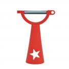 New Tupperware Vegetable Peeler Red Color Plastic