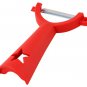 New Tupperware Vegetable Peeler Red Color Plastic