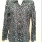 Old Navy small Blue Floral Long Sleeve Cotton Shirt