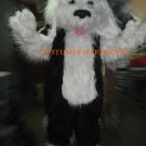 Black & White Doggie Costume Mascot ( colours available )