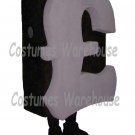 Pounds Currency Costume Mascot