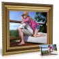 Acrylic Painting 20x24 inch, 2 people included - Photo as Acrylic Painting