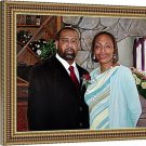 Photo to oil painting, 2 people, 20"x24", unframed - Custom oil paintings