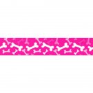 TuffLock Pink Bones Collar- Large