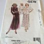 UNCUT Kwik Sew Sewing Pattern #2401 - Skirt & Blouse - Sizes XS, S, M, L, XL