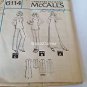 UNCUT McCall's Sewing Pattern #6114 - Dress Top Pants Shorts - Size 10 11 12
