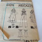 UNCUT McCall's Sewing Pattern #6125 - Dress or Top - Young Junior Size 11/12