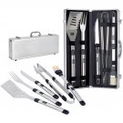 BBQ Tools Set in Black with Silver and Black - Fiero