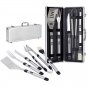 BBQ Tools Set in Black with Silver and Black - Fiero